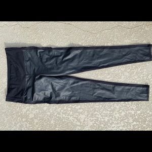 Athleta Leather Leggings